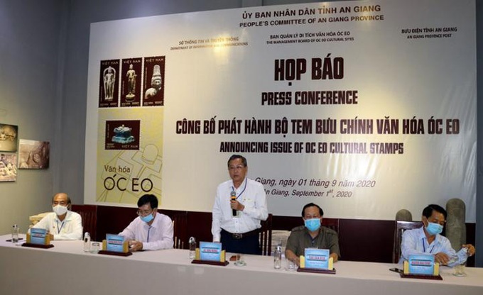 An Giang: Phát hành bộ tem ‘Văn hóa Óc Eo’ năm 2020 - Ảnh 3. An Giang: Phát hành bộ tem ‘Văn hóa Óc Eo’ năm 2020 - Ảnh 3.