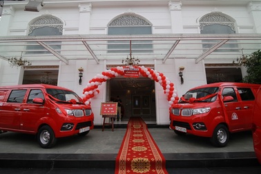 Ấn tượng lễ bàn giao 25 xe bán tải siêu sang Dongben X30 V5M