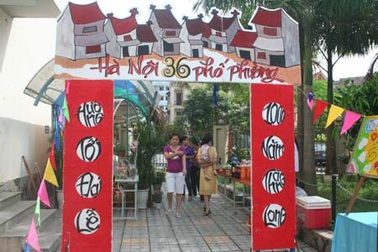 Rực rỡ "Hà Nội 36 phố phường" của học sinh THCS Đoàn Thị Điểm