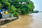Sạt lở bờ sông nguy cơ đe dọa bến đò, trường học ở Cần Thơ
