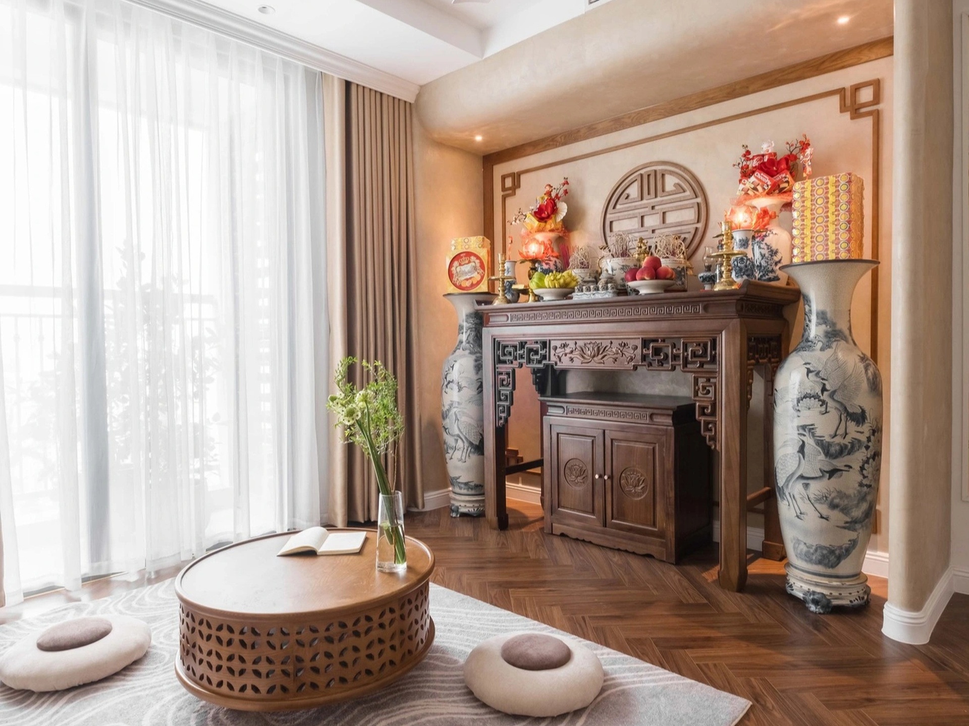 Tổ ấm 157m2 đẹp như mơ của cặp đôi ở Hà Nội từng lao đao vì khởi nghiệp - 2 Tổ ấm 157m2 đẹp như mơ của cặp đôi ở Hà Nội từng lao đao vì khởi nghiệp - 2