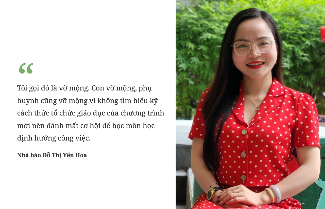 ការមិនយល់ចិត្តនឹងមុខវិជ្ជាជ្រើសរើសពីថ្នាក់ទី១០៖ ការព្រមានសម្រាប់មាតាបិតានិងសិស្ស - ១ Vỡ mộng môn lựa chọn từ lớp 10: Lời cảnh tỉnh cho phụ huynh và học sinh - 1