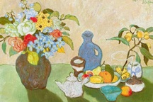 Họa sĩ Nguyễn Lê Anh vẽ tranh sơn dầu qua những ký ức