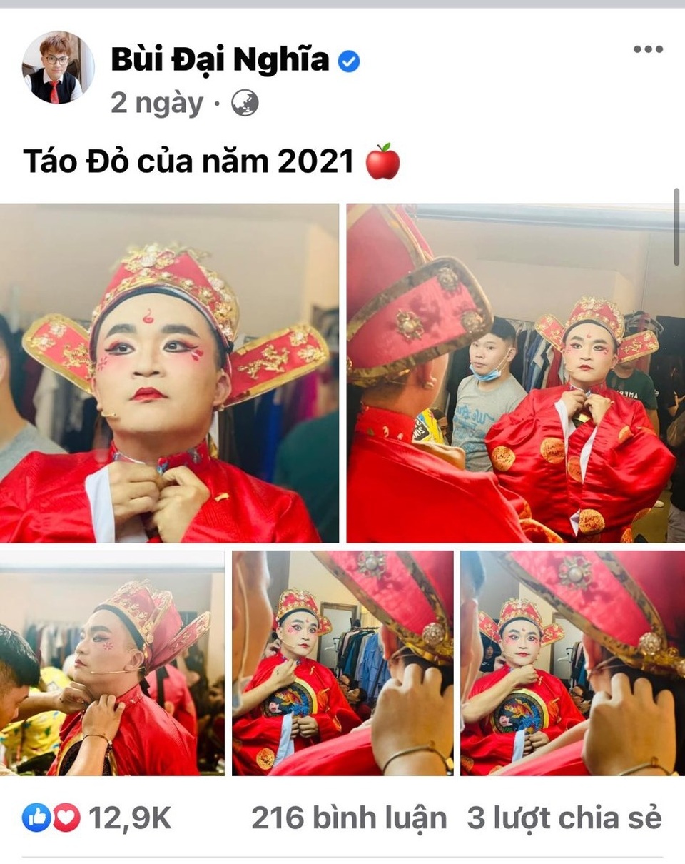 Vĩnh Thụy gây nhốn nháo khi lần đầu tập kịch cùng dàn Táo Xuân 2021 - 6 Vĩnh Thụy gây nhốn nháo khi lần đầu tập kịch cùng dàn Táo Xuân 2021 - 6