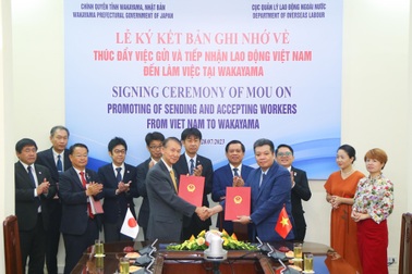 35.000 lao động Việt Nam đến Nhật Bản làm việc