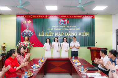 Trường tư thục có 3 học sinh được kết nạp Đảng trước thềm thi tốt nghiệp THPT