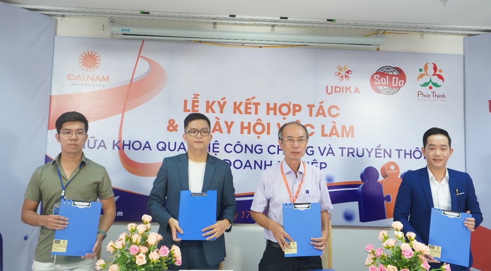 Trường đại học hợp tác với doanh nghiệp tìm việc làm cho sinh viên - 1 Trường đại học hợp tác với doanh nghiệp tìm việc làm cho sinh viên - 1