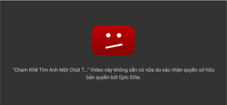 Sơn Tùng M-TP không phải là nghệ sĩ đầu tiên phải gỡ MV vì bản quyền - 3 Sơn Tùng M-TP không phải là nghệ sĩ đầu tiên phải gỡ MV vì bản quyền - 3