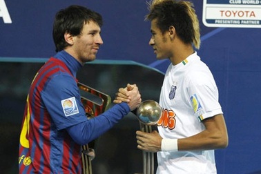 Barcelona trói chặt thần đồng Neymar