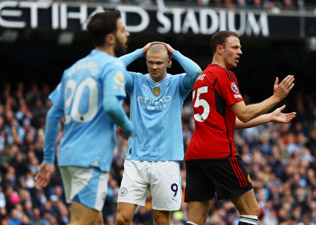 Man City quá vượt trội, thi đấu như đùa giỡn Man Utd - 1