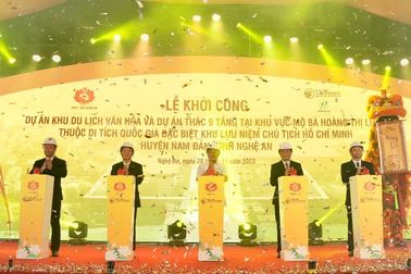 Khởi công 2 dự án thuộc Khu lưu niệm Chủ tịch Hồ Chí Minh tại Nghệ An