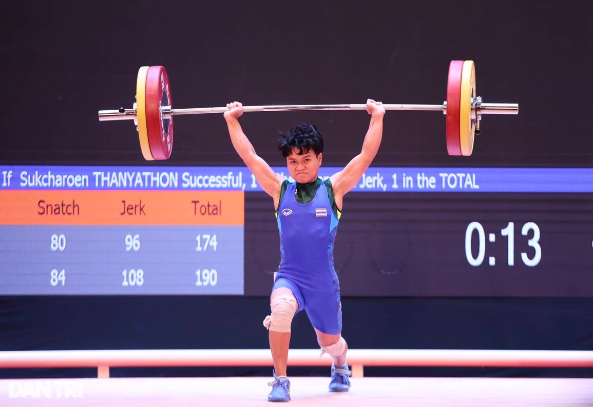 Đô cử Mỹ Phượng lập kỷ lục SEA Games ở hạng cân dưới 45kg - 2 Đô cử Mỹ Phượng lập kỷ lục SEA Games ở hạng cân dưới 45kg - 2