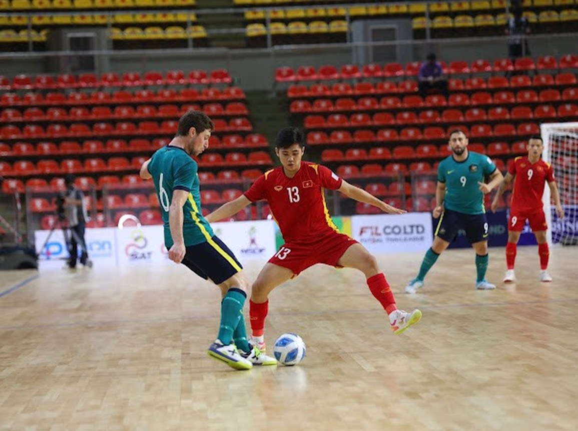 Thắng đậm Australia, futsal Việt Nam vào bán kết giải Đông Nam Á - 4 Thắng đậm Australia, futsal Việt Nam vào bán kết giải Đông Nam Á - 4