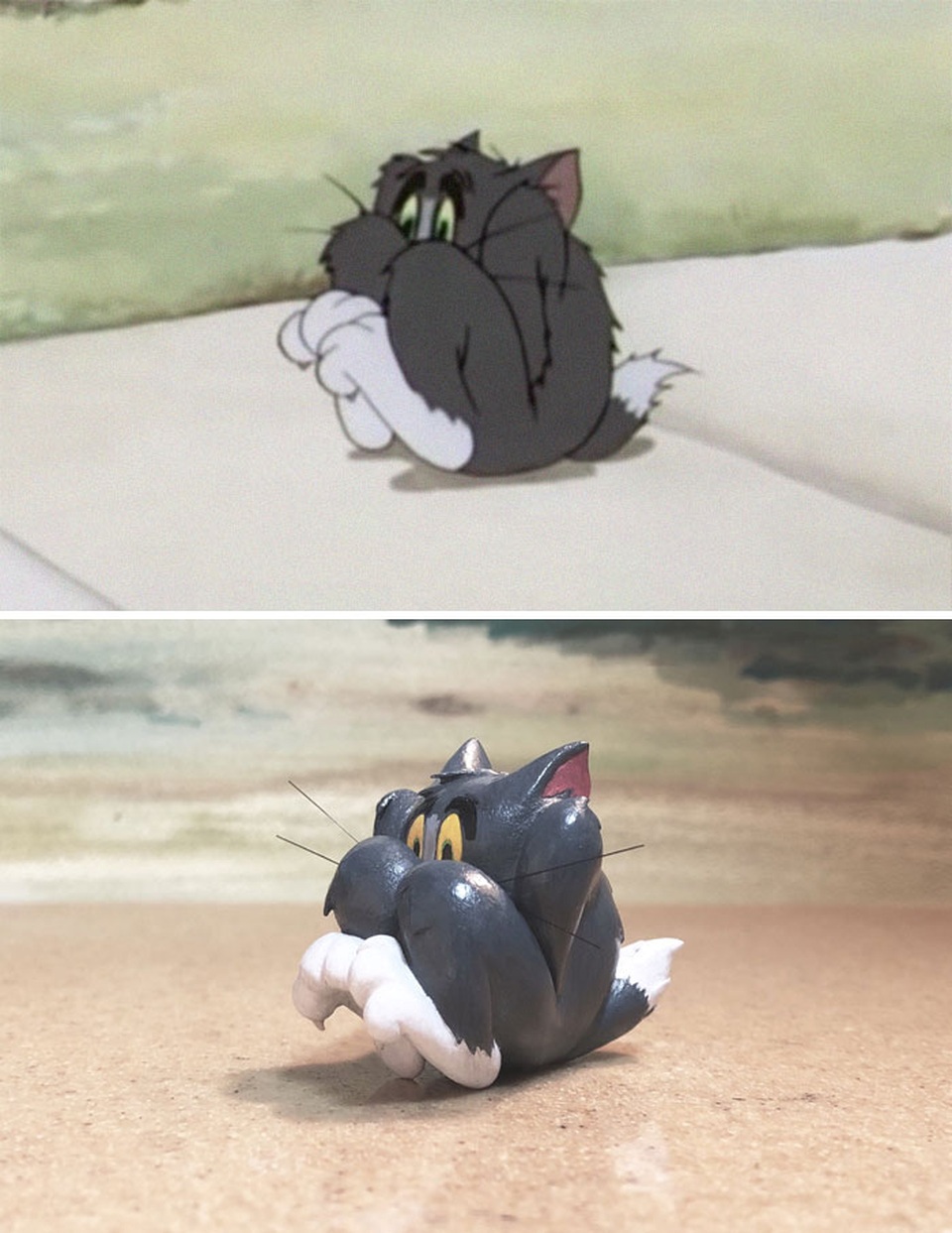 “Tom Jerry” trong những tác phẩm hài hước của nghệ sĩ điêu khắc - 9 “Tom Jerry” trong những tác phẩm hài hước của nghệ sĩ điêu khắc - 9