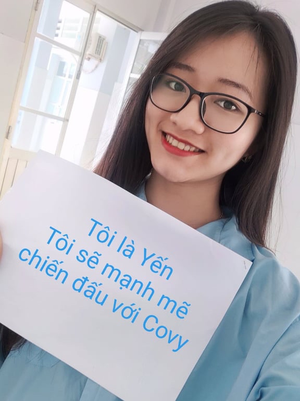 Nữ sinh mắc Covid-19 chia sẻ thông điệp tích cực phòng chống dịch bệnh - 1 Nữ sinh mắc Covid-19 chia sẻ thông điệp tích cực phòng chống dịch bệnh - 1