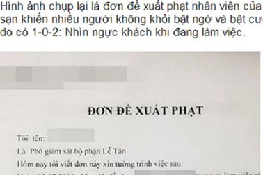 Nhìn trộm ngực khách già: Nhân viên khách sạn bị phạt