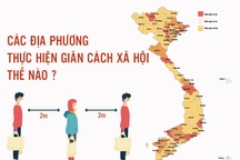 “Cách ly xã hội” trên cả nước thay đổi như thế nào từ hôm nay?
