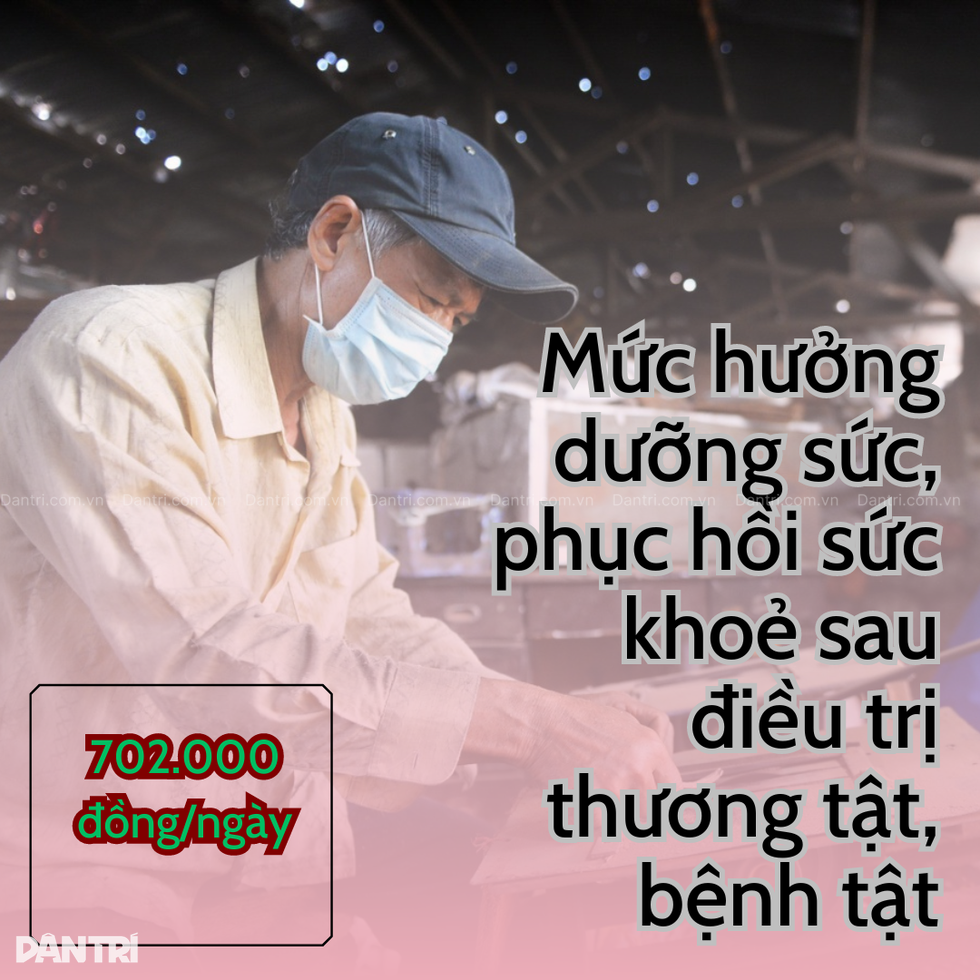 Mức trợ cấp BHXH mới được điều chỉnh từ ngày 1/7/2024 - 8 Mức trợ cấp BHXH mới được điều chỉnh từ ngày 1/7/2024 - 8