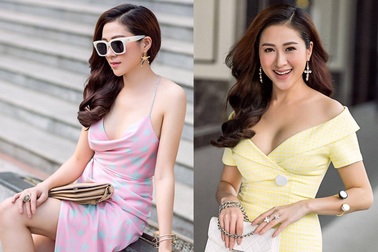 Diễn viên, MC Thùy Trang trễ nải khoe vai trần, vòng 1 bốc lửa