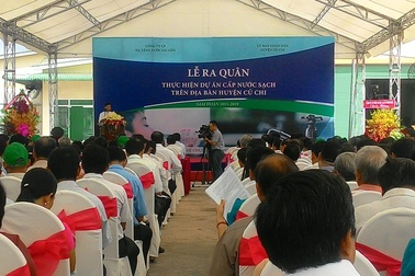 Năm 2019, toàn huyện Củ Chi mới có nước sạch