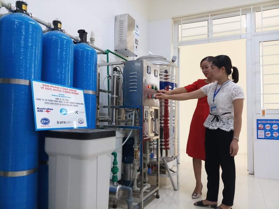 Australia tài trợ lắp đặt hệ thống lọc nước ô nhiễm ở đồng bằng sông Hồng - 1 Australia tài trợ lắp đặt hệ thống lọc nước ô nhiễm ở đồng bằng sông Hồng - 1