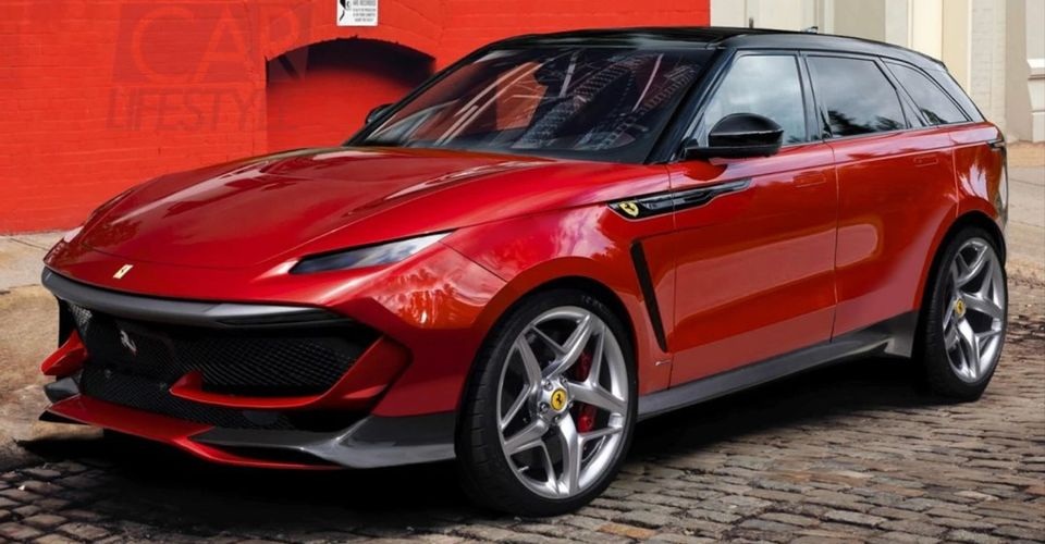Xôn xao hình ảnh được cho là chiếc SUV đầu tiên của Ferrari - 1 Xôn xao hình ảnh được cho là chiếc SUV đầu tiên của Ferrari - 1