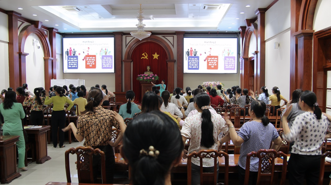 Tiền Giang: Nâng cao năng lực, kỹ năng quản lý, lãnh đạo cho cán bộ nữ - Ảnh 1. Tiền Giang: Nâng cao năng lực, kỹ năng quản lý, lãnh đạo cho cán bộ nữ - Ảnh 1.