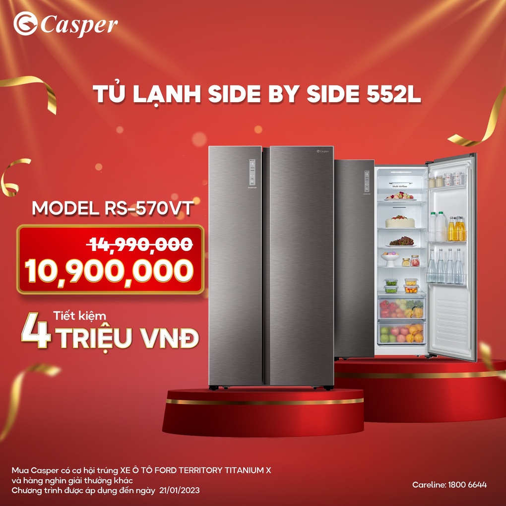 Sắm tủ lạnh side by side chỉ với 10 triệu đồng - 2 Sắm tủ lạnh side by side chỉ với 10 triệu đồng - 2