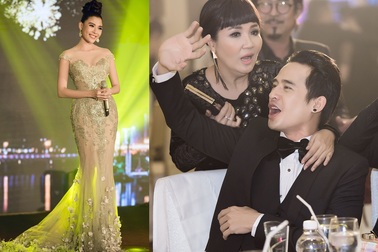 Lương Thế Thành reo hò, cổ vũ cuồng nhiệt khi bà xã Thúy Diễm khoe tài ca hát