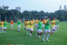 U19 Việt Nam tập buổi đầu tiên tại Indonesia, chuẩn bị cho giải Đông Nam Á