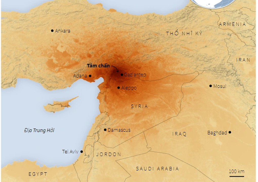 Động đất ở Thổ Nhĩ Kỳ, Syria: Tan hoang như tận thế, hơn 520 người chết - 2 Động đất ở Thổ Nhĩ Kỳ, Syria: Tan hoang như tận thế, hơn 520 người chết - 2