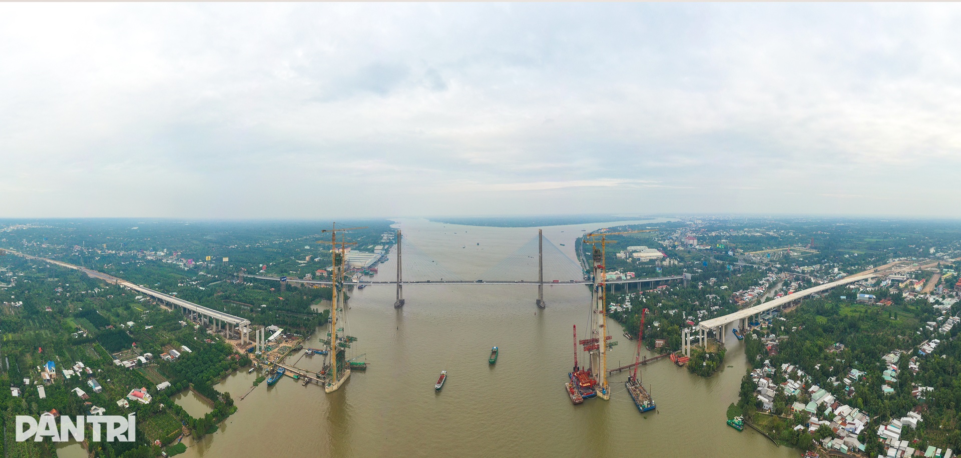 Hình hài dự án cầu dây văng trụ chữ A cao nhất vùng Tây Nam Bộ - 1 Hình hài dự án cầu dây văng trụ chữ A cao nhất vùng Tây Nam Bộ - 1