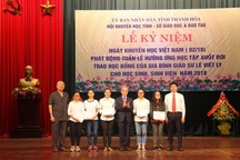 Thanh Hóa: Hơn 1.200 tỷ đồng tiền hỗ trợ khuyến học khuyến tài