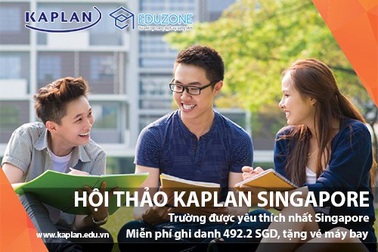 Hội thảo: Định hướng tương lai cùng Học viện Kaplan Singapore