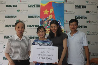 Bạn đọc Dân trí đã ủng hộ gần 1,5 tỷ đồng "Tiếp sức ngư dân bám biển"