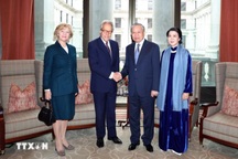 Tổng Bí thư và Phu nhân tiếp Công tước xứ Richmond và Phu nhân