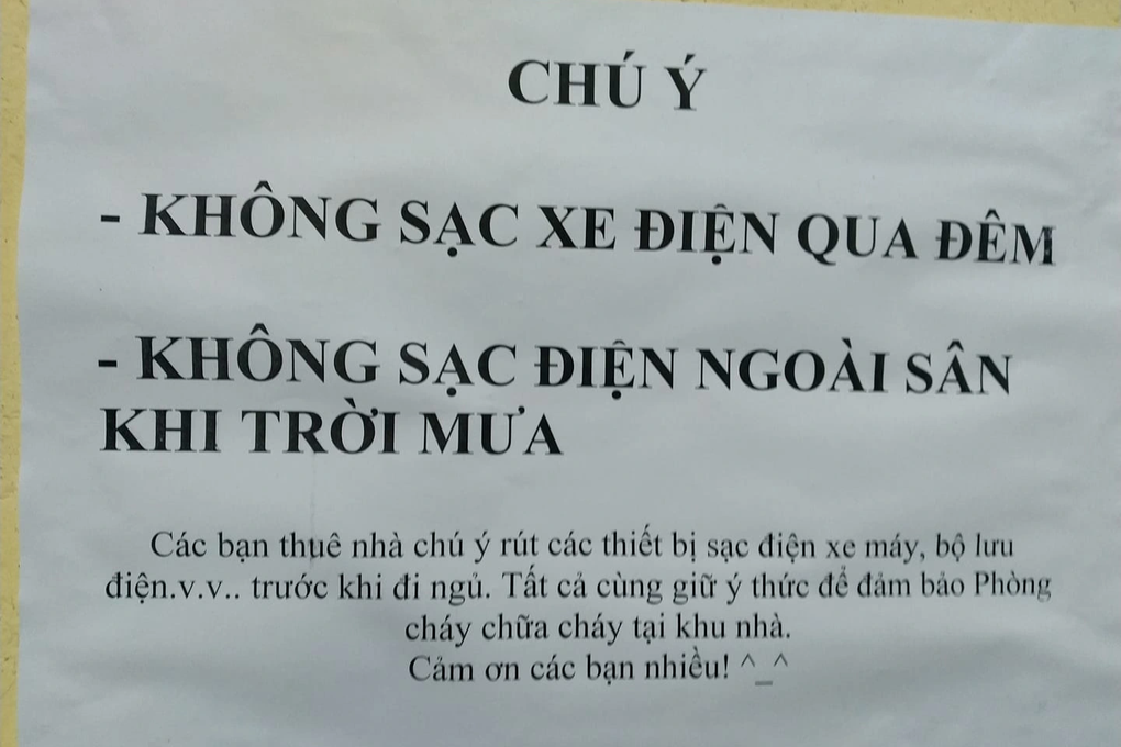 Nhiều chung cư cấm sạc xe qua đêm, có nơi cấm luôn... xe điện - 7