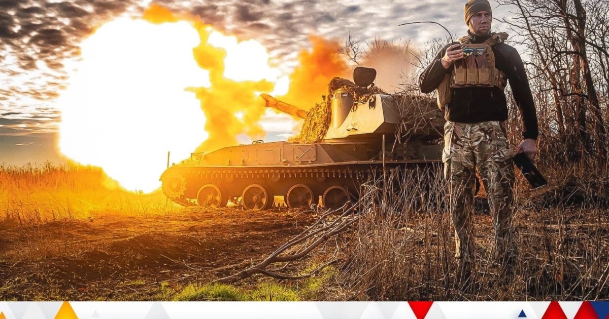 Binh sĩ Ukraine khai hỏa về phía mục tiêu Nga (Ảnh minh họa (BTTM Ukraine).