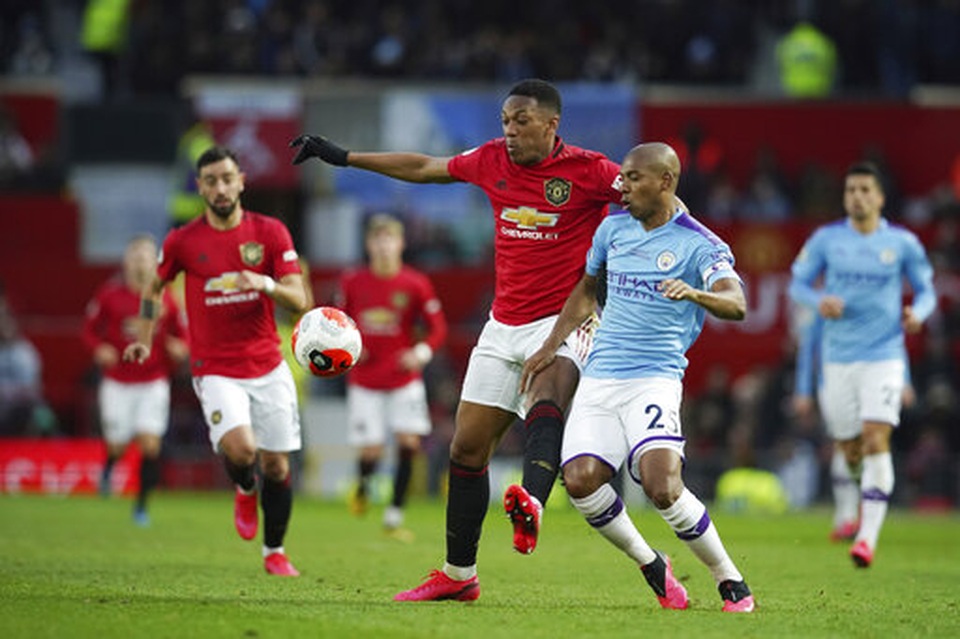 Man Utd 2-0 Man City: Martial, McTominay trừng phạt đối thủ - 5 Man Utd 2-0 Man City: Martial, McTominay trừng phạt đối thủ - 5