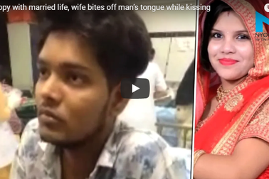 Bất mãn với hôn nhân, vợ cắn đứt lưỡi chồng