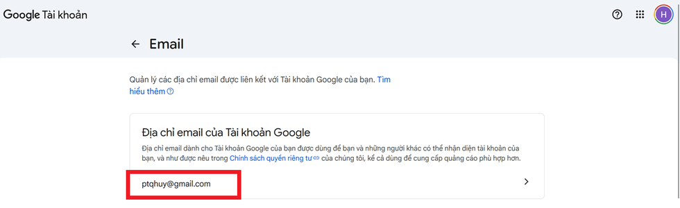 Hướng dẫn cách đổi địa chỉ hộp thư Gmail, vẫn giữ nguyên mọi dữ liệu - 7