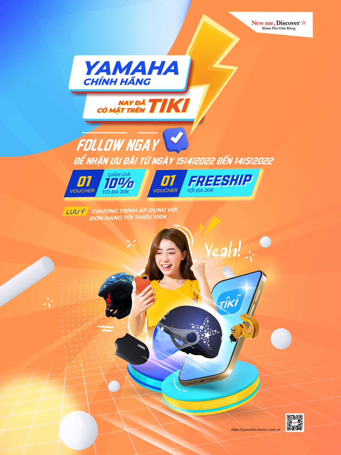 Yamaha chính thức giới thiệu gian hàng chính hãng trên Tiki - 1 Yamaha chính thức giới thiệu gian hàng chính hãng trên Tiki - 1