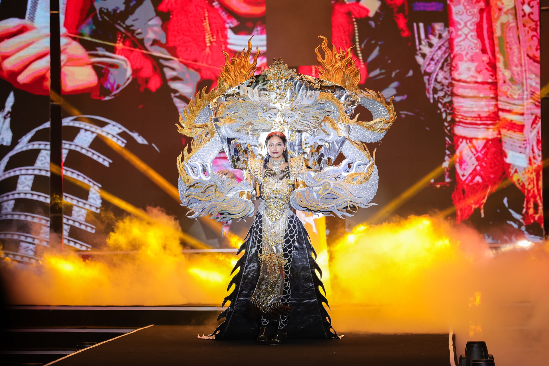 Hoa hậu Sắc đẹp Quốc tế ngưỡng mộ lòng yêu nước của người Việt Nam - 3