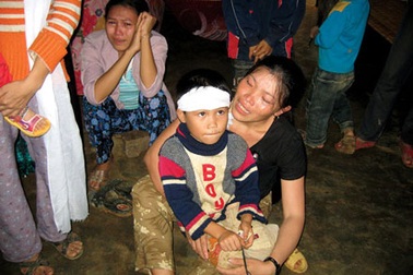 Những vành khăn xô trên đỉnh Trường Sơn