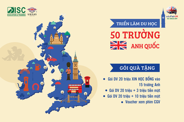 Tặng gói quà tặng "khủng" lên tới 30 triệu đồng tại triển lãm eduFairUK 2019