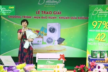 Lễ trao giải khách hàng trúng giải điều hòa - Khuyến mại Bảo Xuân 2018
