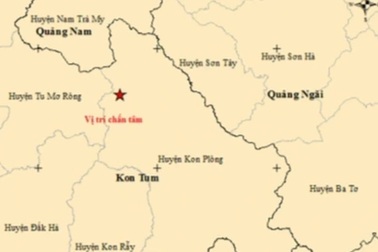 Cả nước xảy ra 36 trận động đất trong tháng 9, hầu hết tại một huyện