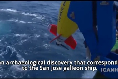 Phát hiện kho báu chìm lớn nhất thế giới ở Colombia