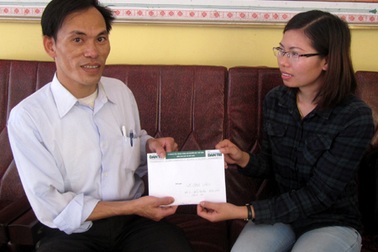 Hơn 43 triệu đồng đến với anh Võ Công Lành