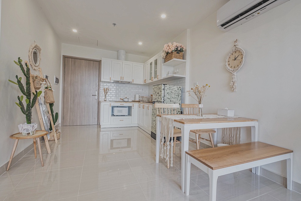 Với 100 triệu đồng, vợ chồng trẻ tự làm nội thất đẹp chẳng kém dân chuyên - 3 Với 100 triệu đồng, vợ chồng trẻ tự làm nội thất đẹp chẳng kém dân chuyên - 3